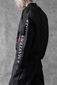 Load image into Gallery viewer, mastermind WORLD x ALPHA INDUSTRIES RIVERSIBLE MA-1 JACKET (BLACK)