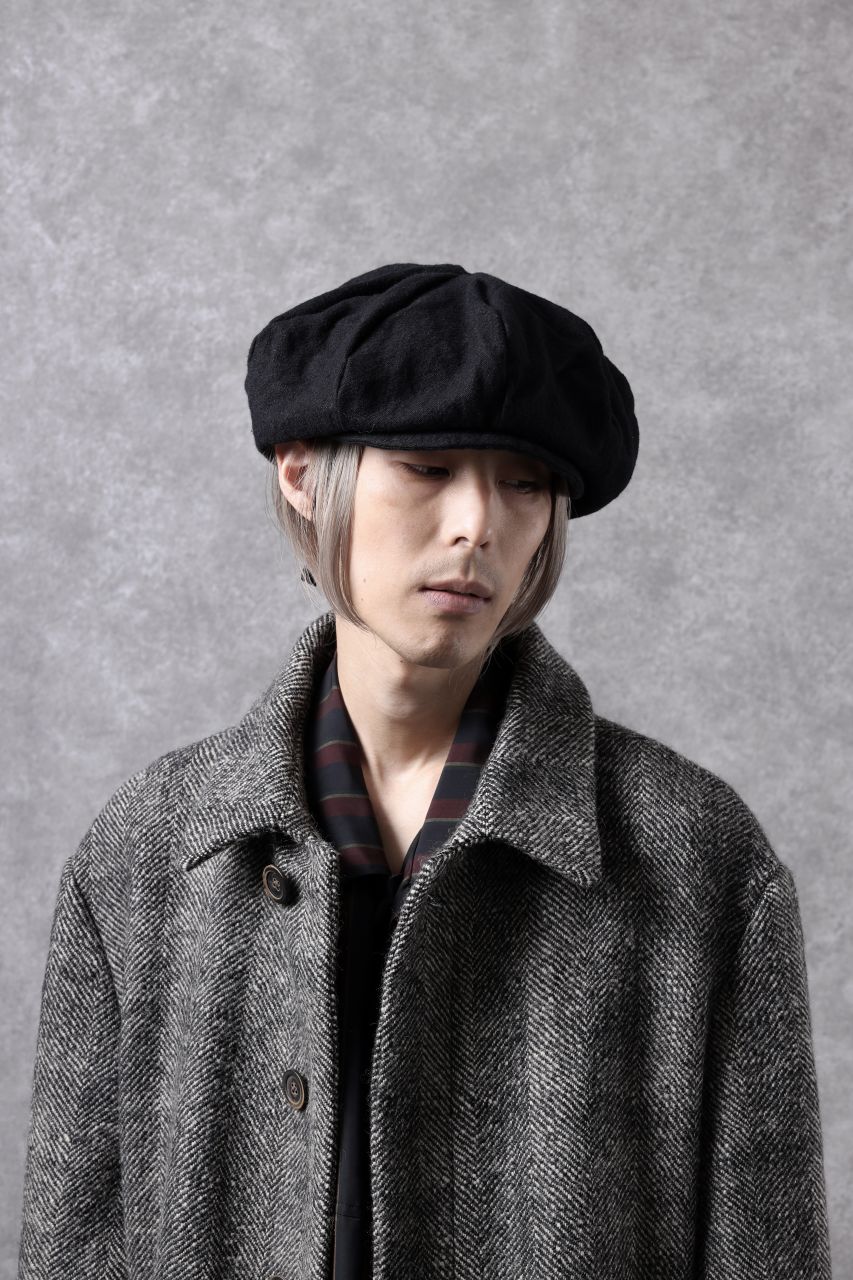 画像をギャラリービューアに読み込む, forme d&#39;expression Baker Hat (Black)