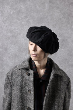 画像をギャラリービューアに読み込む, forme d&#39;expression Baker Hat (Black)