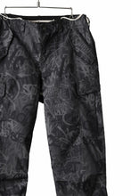 画像をギャラリービューアに読み込む, beauty : beast GRAFFITI CAMO BDU CARGO PANT (G.BLACK)