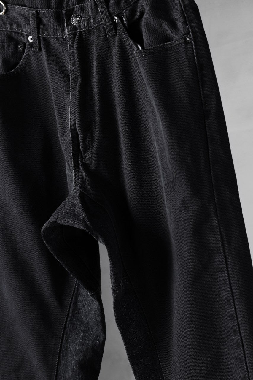 画像をギャラリービューアに読み込む, CHANGES x LOOM exclusive REMAKE REGULAR FIT DENIM PANTS / VINTAGE LEVI’S JEANS (BLACK #F)