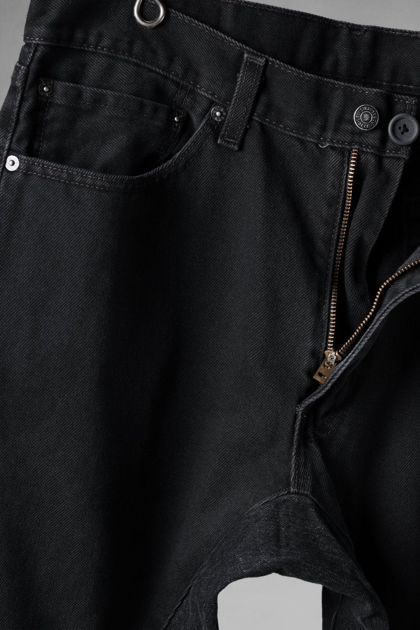 画像をギャラリービューアに読み込む, CHANGES x LOOM exclusive REMAKE REGULAR FIT DENIM PANTS / VINTAGE LEVI’S JEANS (BLACK #F)