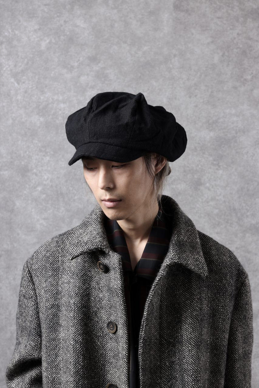 画像をギャラリービューアに読み込む, forme d'expression Baker Hat (Black)