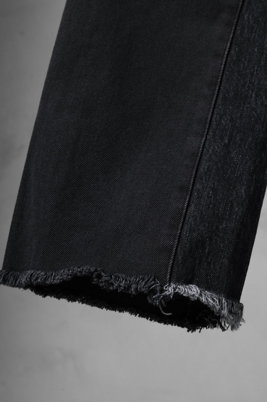 画像をギャラリービューアに読み込む, CHANGES x LOOM exclusive REMAKE REGULAR FIT DENIM PANTS / VINTAGE LEVI’S JEANS (BLACK #F)