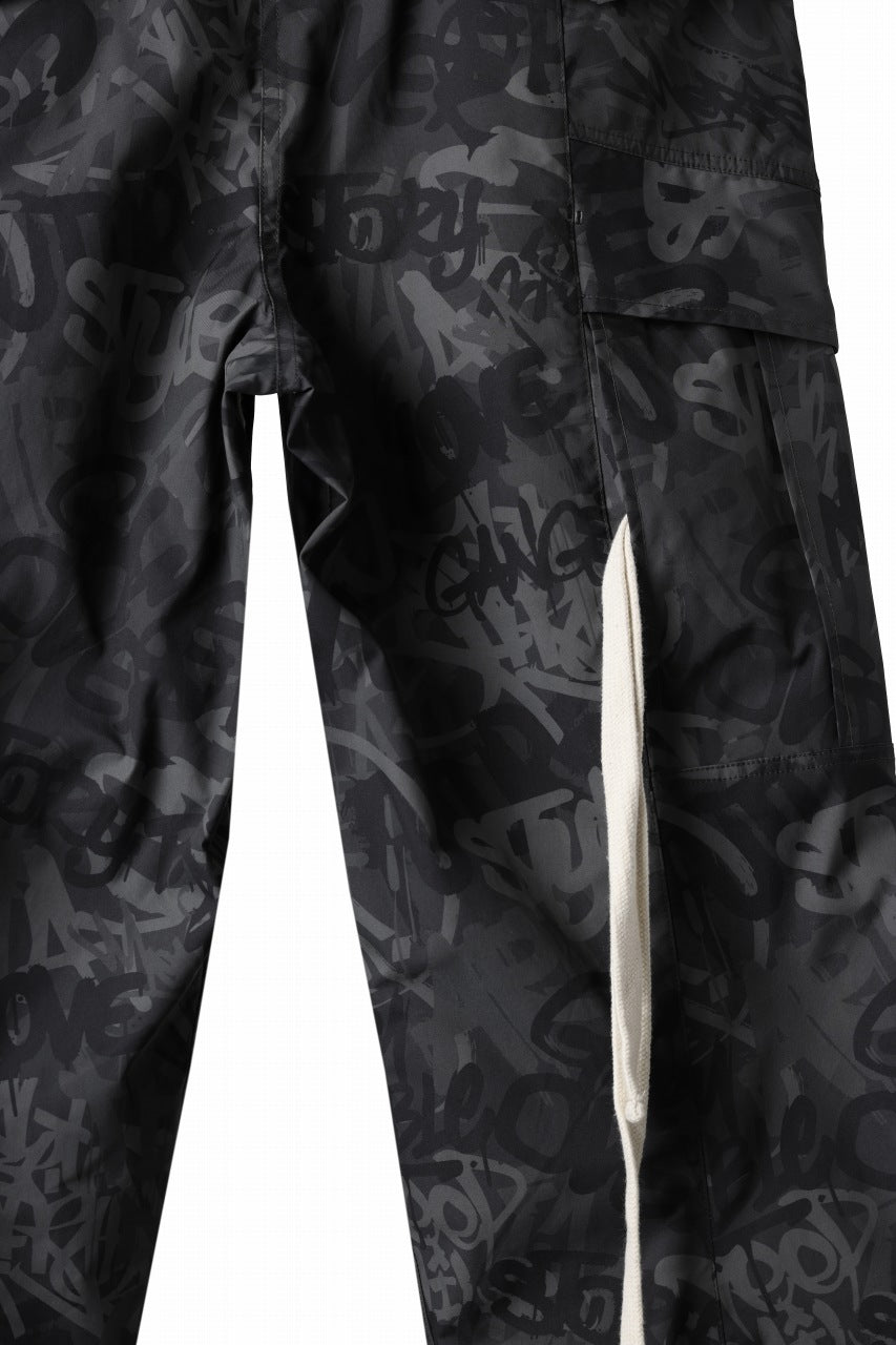 画像をギャラリービューアに読み込む, beauty : beast GRAFFITI CAMO BDU CARGO PANT (G.BLACK)