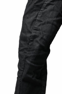 画像をギャラリービューアに読み込む, masnada BAGGY SCARRED STRETCH JEANS (SMEARED BLACK)