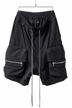 画像をギャラリービューアに読み込む, A.F ARTEFACT RUGGED CARGO SHORTS / STRETCH NYLON (BLACK)