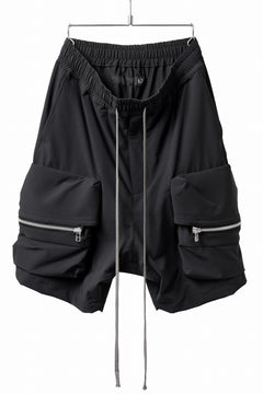 画像をギャラリービューアに読み込む, A.F ARTEFACT RUGGED CARGO SHORTS / STRETCH NYLON (BLACK)