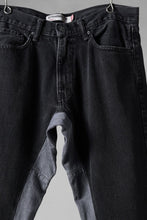 画像をギャラリービューアに読み込む, CHANGES x LOOM exclusive REMAKE REGULAR FIT DENIM PANTS / VINTAGE LEVI’S JEANS (BLACK #H)