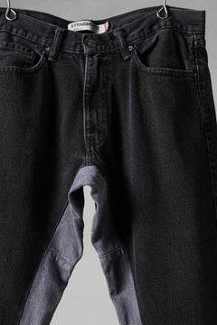 画像をギャラリービューアに読み込む, CHANGES x LOOM exclusive REMAKE REGULAR FIT DENIM PANTS / VINTAGE LEVI’S JEANS (BLACK #H)