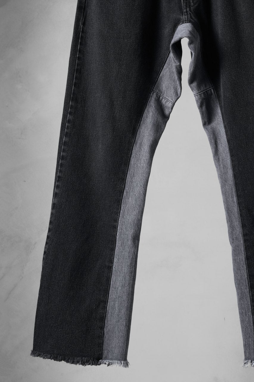 画像をギャラリービューアに読み込む, CHANGES x LOOM exclusive REMAKE REGULAR FIT DENIM PANTS / VINTAGE LEVI’S JEANS (BLACK #H)