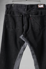 画像をギャラリービューアに読み込む, CHANGES x LOOM exclusive REMAKE REGULAR FIT DENIM PANTS / VINTAGE LEVI’S JEANS (BLACK #H)