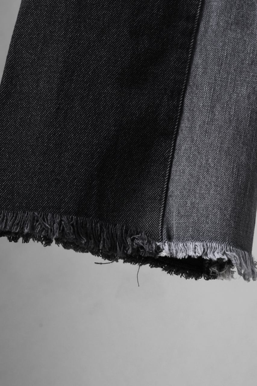 画像をギャラリービューアに読み込む, CHANGES x LOOM exclusive REMAKE REGULAR FIT DENIM PANTS / VINTAGE LEVI’S JEANS (BLACK #H)