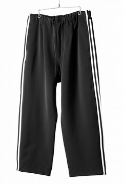 画像をギャラリービューアに読み込む, Y-3 Yohji Yamamoto THREE STRIPES TRACK PANTS (BLACK x OFF WHITE)