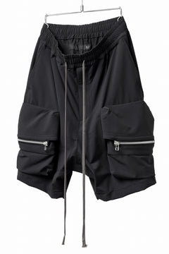 画像をギャラリービューアに読み込む, A.F ARTEFACT RUGGED CARGO SHORTS / STRETCH NYLON (BLACK)