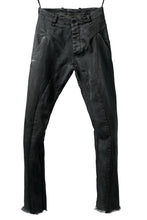 画像をギャラリービューアに読み込む, masnada BAGGY SCARRED STRETCH JEANS (SMUDGED LEGION)