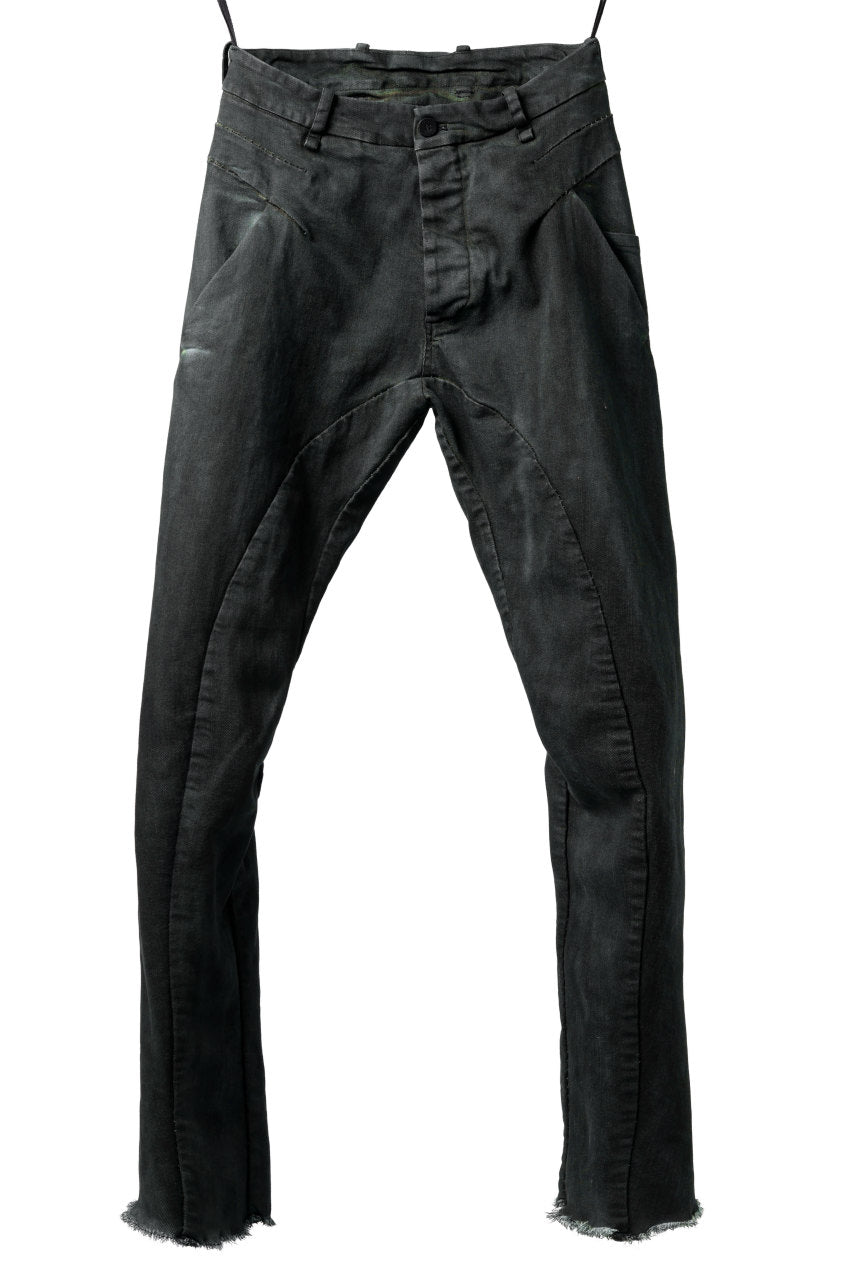 画像をギャラリービューアに読み込む, masnada BAGGY SCARRED STRETCH JEANS (SMUDGED LEGION)