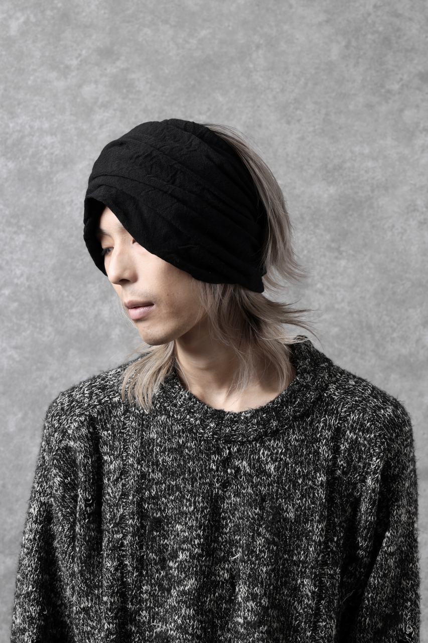 画像をギャラリービューアに読み込む, forme d&#39;expression Cabriolet Collar-Beanie (Black)