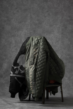 Load image into Gallery viewer, mastermind WORLD x ALPHA INDUSTRIES RIVERSIBLE MA-1 JACKET (BLACK)