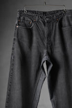 画像をギャラリービューアに読み込む, CHANGES x LOOM exclusive REMAKE REGULAR FIT DENIM PANTS / VINTAGE LEVI’S JEANS (BLACK #J)