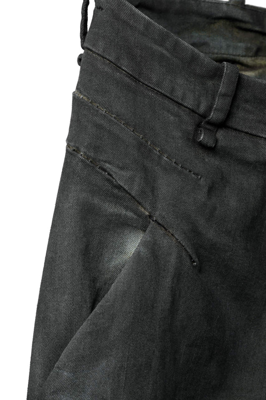 画像をギャラリービューアに読み込む, masnada BAGGY SCARRED STRETCH JEANS (SMUDGED LEGION)