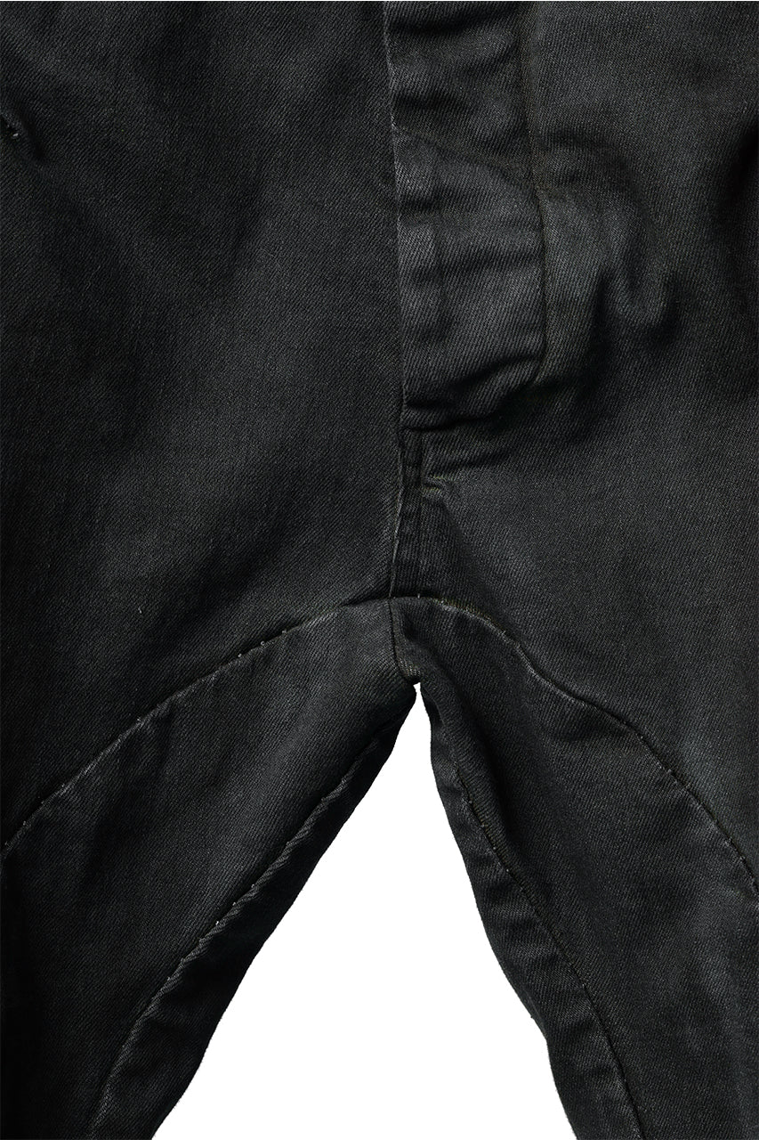 画像をギャラリービューアに読み込む, masnada BAGGY SCARRED STRETCH JEANS (SMUDGED LEGION)