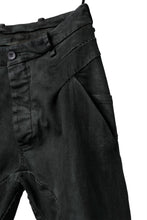 画像をギャラリービューアに読み込む, masnada BAGGY SCARRED STRETCH JEANS (SMUDGED LEGION)