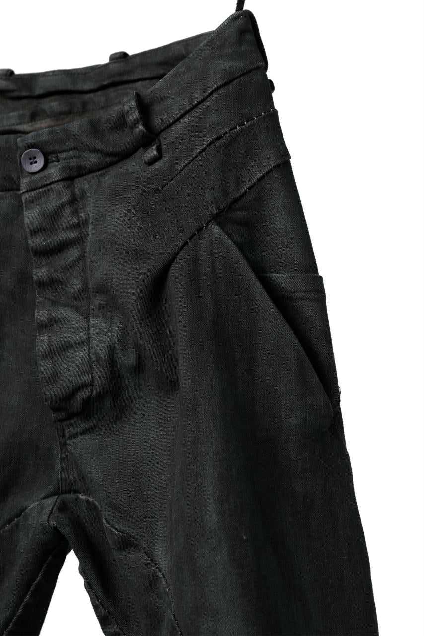 画像をギャラリービューアに読み込む, masnada BAGGY SCARRED STRETCH JEANS (SMUDGED LEGION)