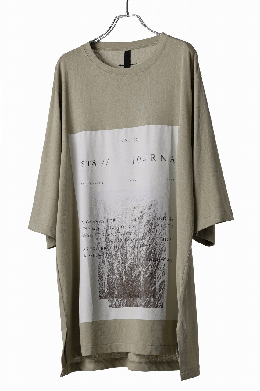 Load image into Gallery viewer, FIRST AID TO THE INJURED "ZAETE" GRAPHIC T-SHIRT (DUSTY GREEN)
