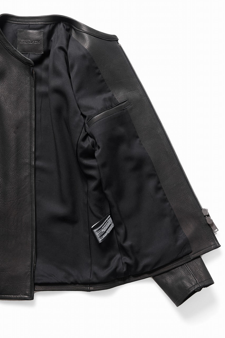 Load image into Gallery viewer, ISAMU KATAYAMA BACKLASH DEERSKIN SINGLE BLOUSON (BLACK)