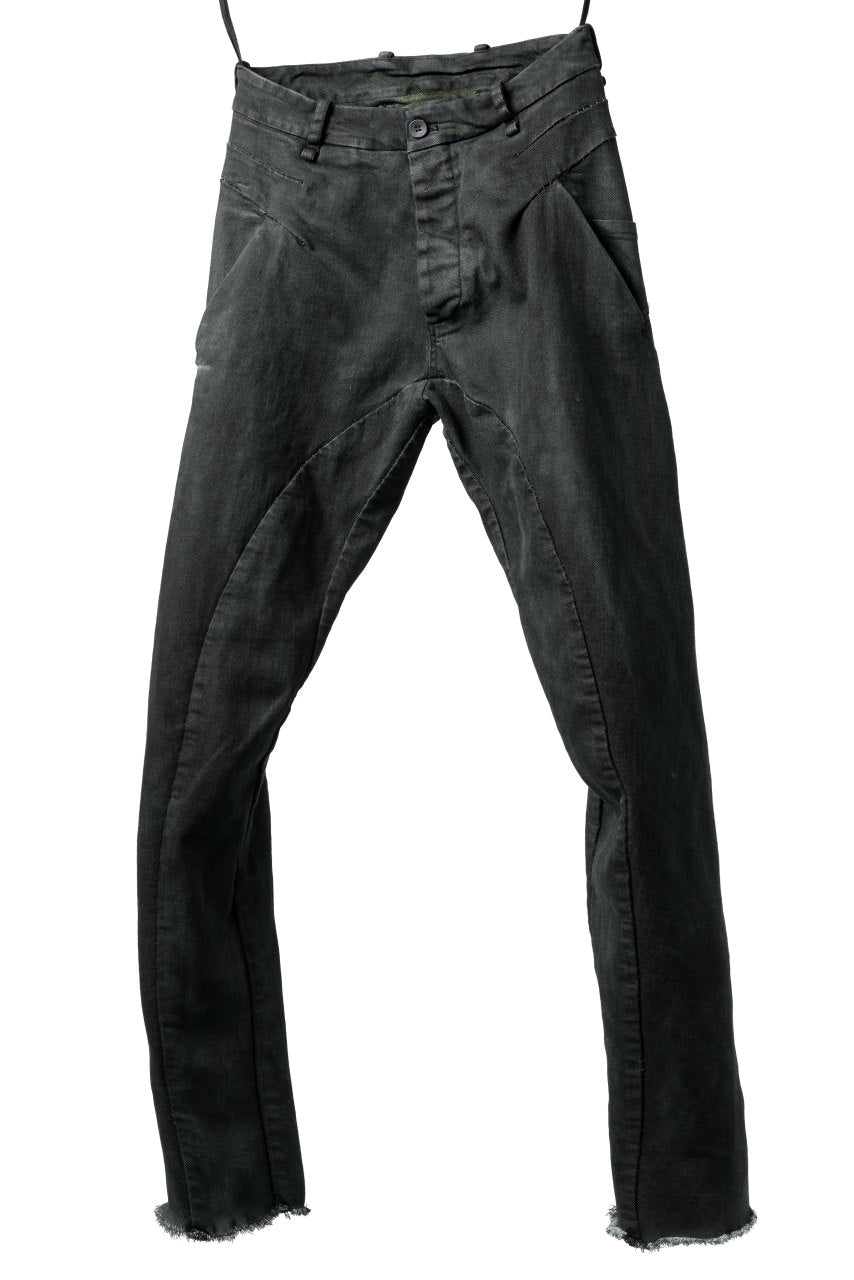 画像をギャラリービューアに読み込む, masnada BAGGY SCARRED STRETCH JEANS (SMUDGED LEGION)