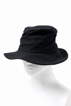 画像をギャラリービューアに読み込む, forme d&#39;expression Fedora Hat (Black)