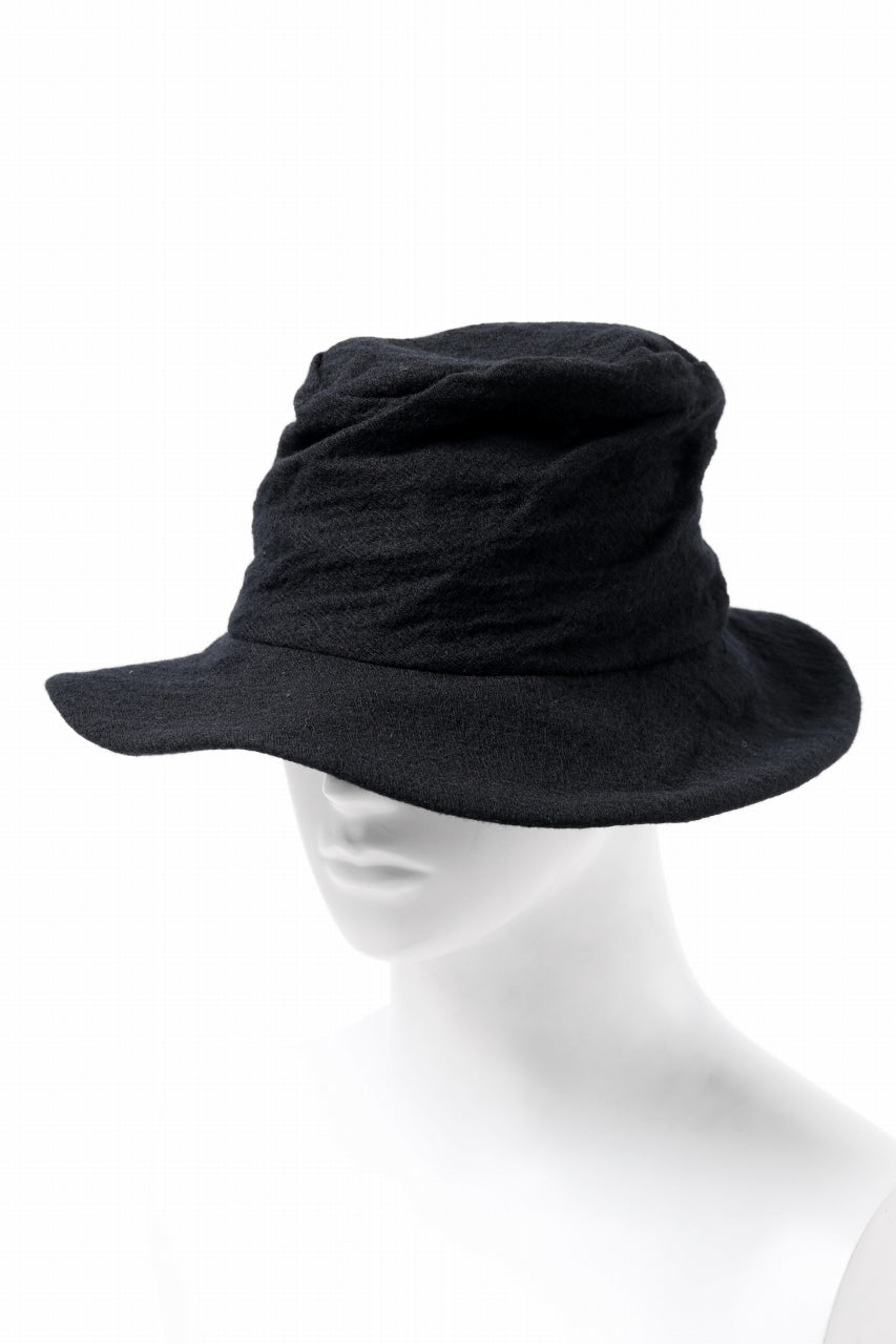 画像をギャラリービューアに読み込む, forme d'expression Fedora Hat (Black)