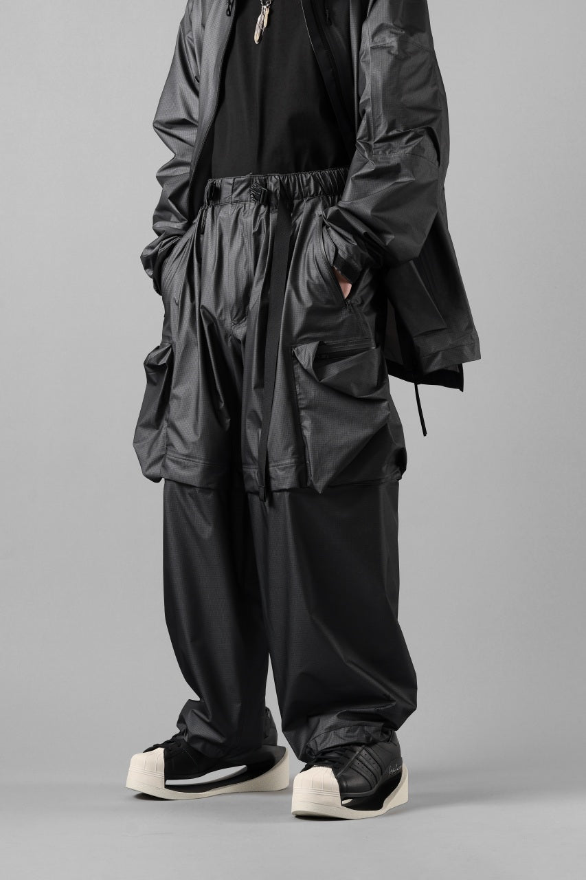 画像をギャラリービューアに読み込む, Y-3 Yohji Yamamoto OUTDOOR 2WAY PANTS / GORE-TEX RIPSTOP (BLACK)