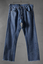 画像をギャラリービューアに読み込む, CHANGES x LOOM exclusive REMAKE REGULAR FIT DENIM PANTS / VINTAGE LEVI’S JEANS (INDIGO #A)