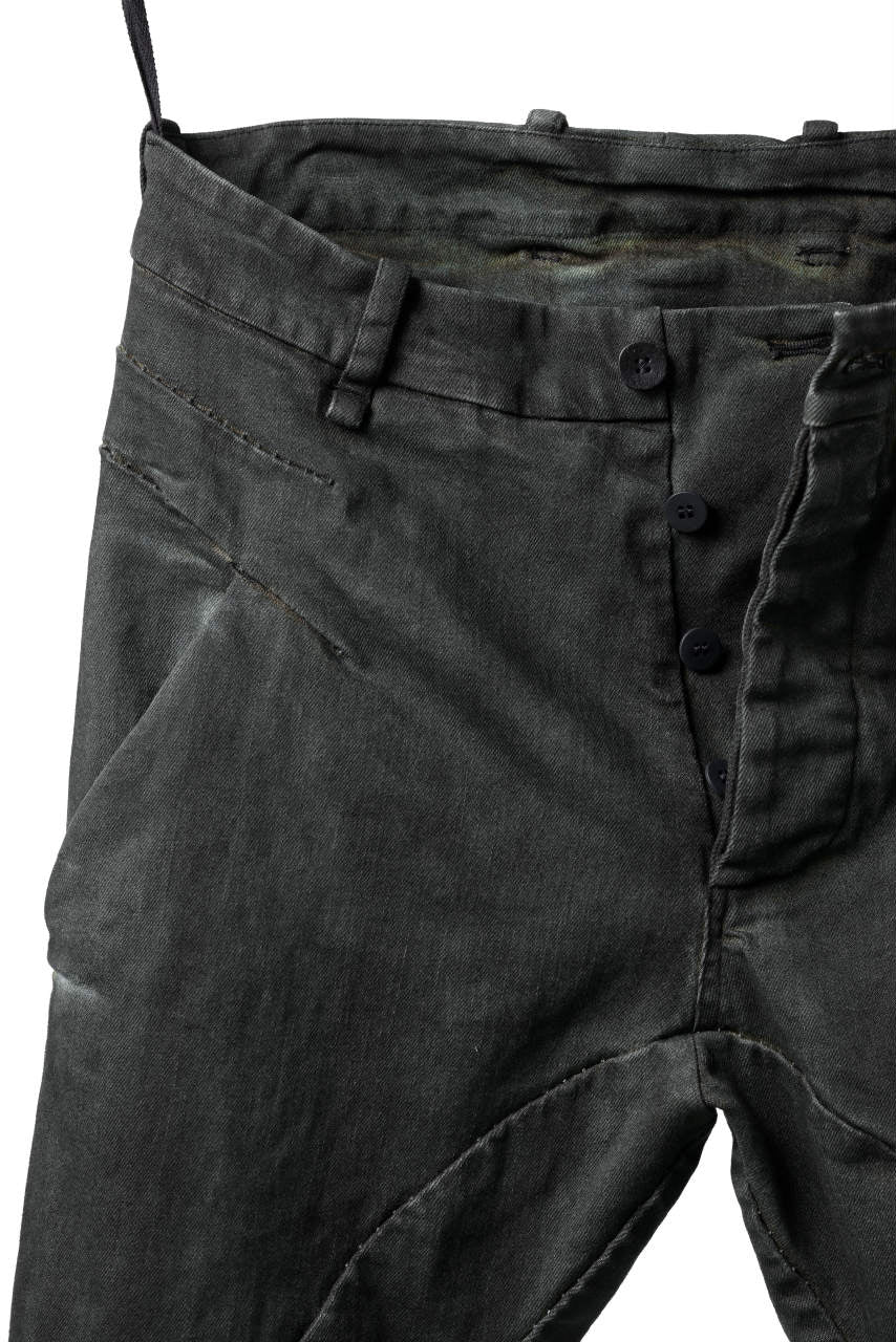 画像をギャラリービューアに読み込む, masnada BAGGY SCARRED STRETCH JEANS (SMUDGED LEGION)