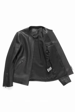 Load image into Gallery viewer, ISAMU KATAYAMA BACKLASH DEERSKIN SINGLE BLOUSON (BLACK)