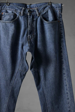 画像をギャラリービューアに読み込む, CHANGES x LOOM exclusive REMAKE REGULAR FIT DENIM PANTS / VINTAGE LEVI’S JEANS (INDIGO #A)