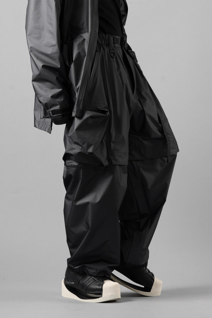 画像をギャラリービューアに読み込む, Y-3 Yohji Yamamoto OUTDOOR 2WAY PANTS / GORE-TEX RIPSTOP (BLACK)