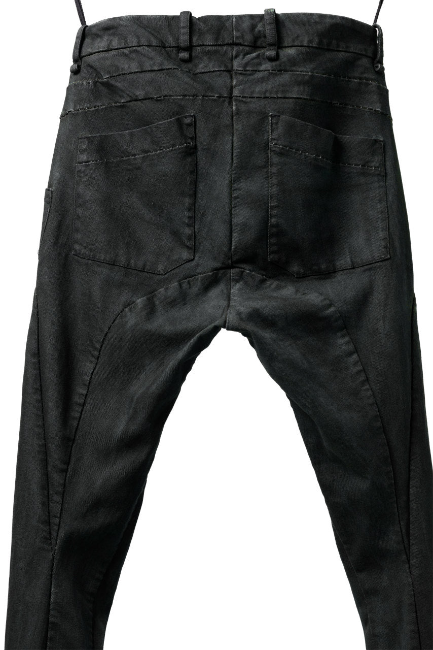 画像をギャラリービューアに読み込む, masnada BAGGY SCARRED STRETCH JEANS (SMUDGED LEGION)