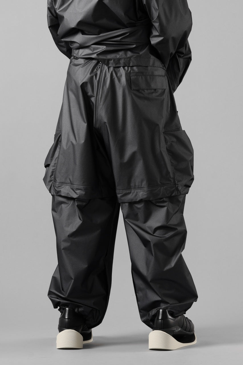 画像をギャラリービューアに読み込む, Y-3 Yohji Yamamoto OUTDOOR 2WAY PANTS / GORE-TEX RIPSTOP (BLACK)