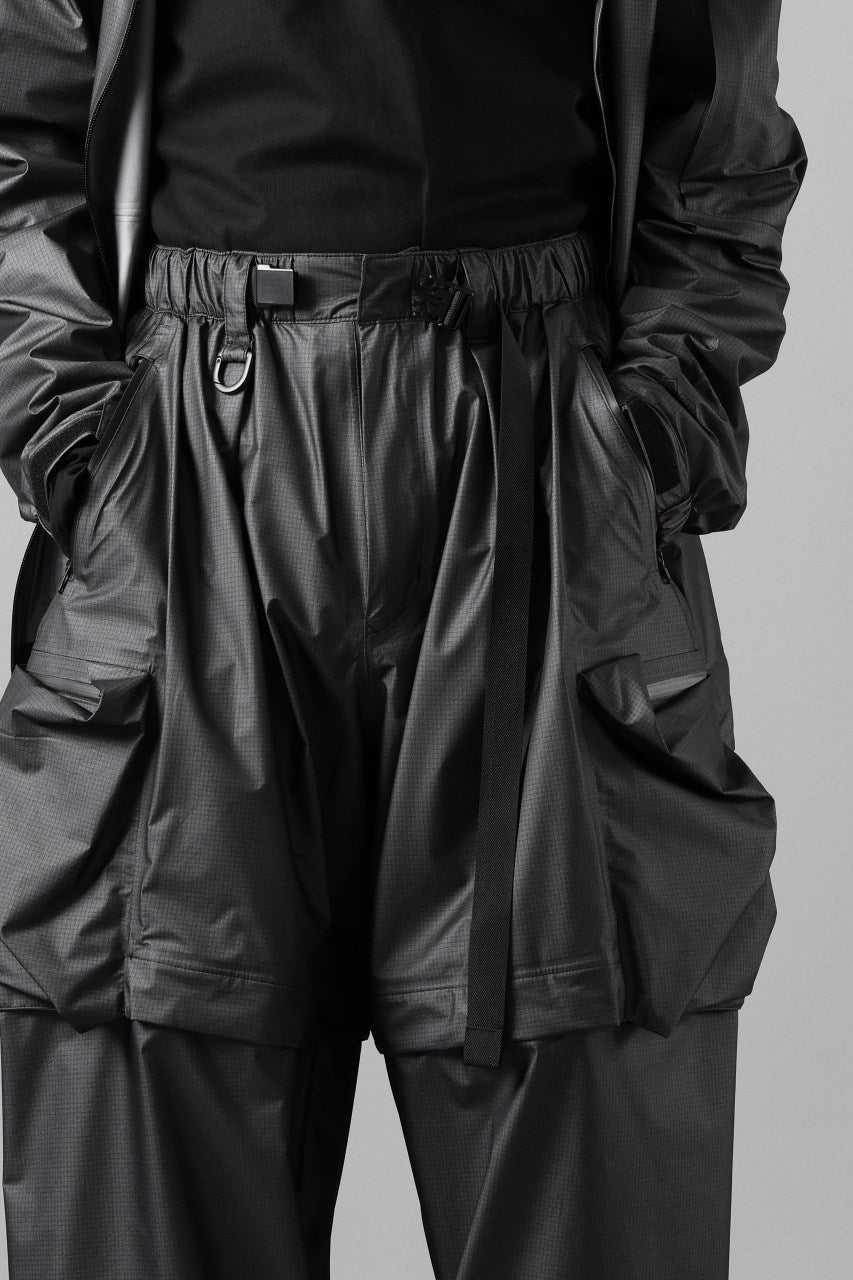 画像をギャラリービューアに読み込む, Y-3 Yohji Yamamoto OUTDOOR 2WAY PANTS / GORE-TEX RIPSTOP (BLACK)