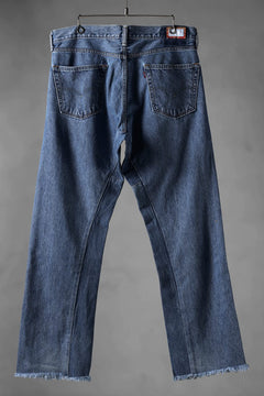 画像をギャラリービューアに読み込む, CHANGES x LOOM exclusive REMAKE REGULAR FIT DENIM PANTS / VINTAGE LEVI’S JEANS (INDIGO #A)