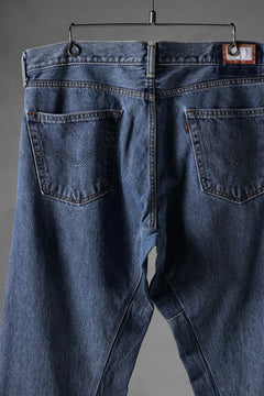 画像をギャラリービューアに読み込む, CHANGES x LOOM exclusive REMAKE REGULAR FIT DENIM PANTS / VINTAGE LEVI’S JEANS (INDIGO #A)