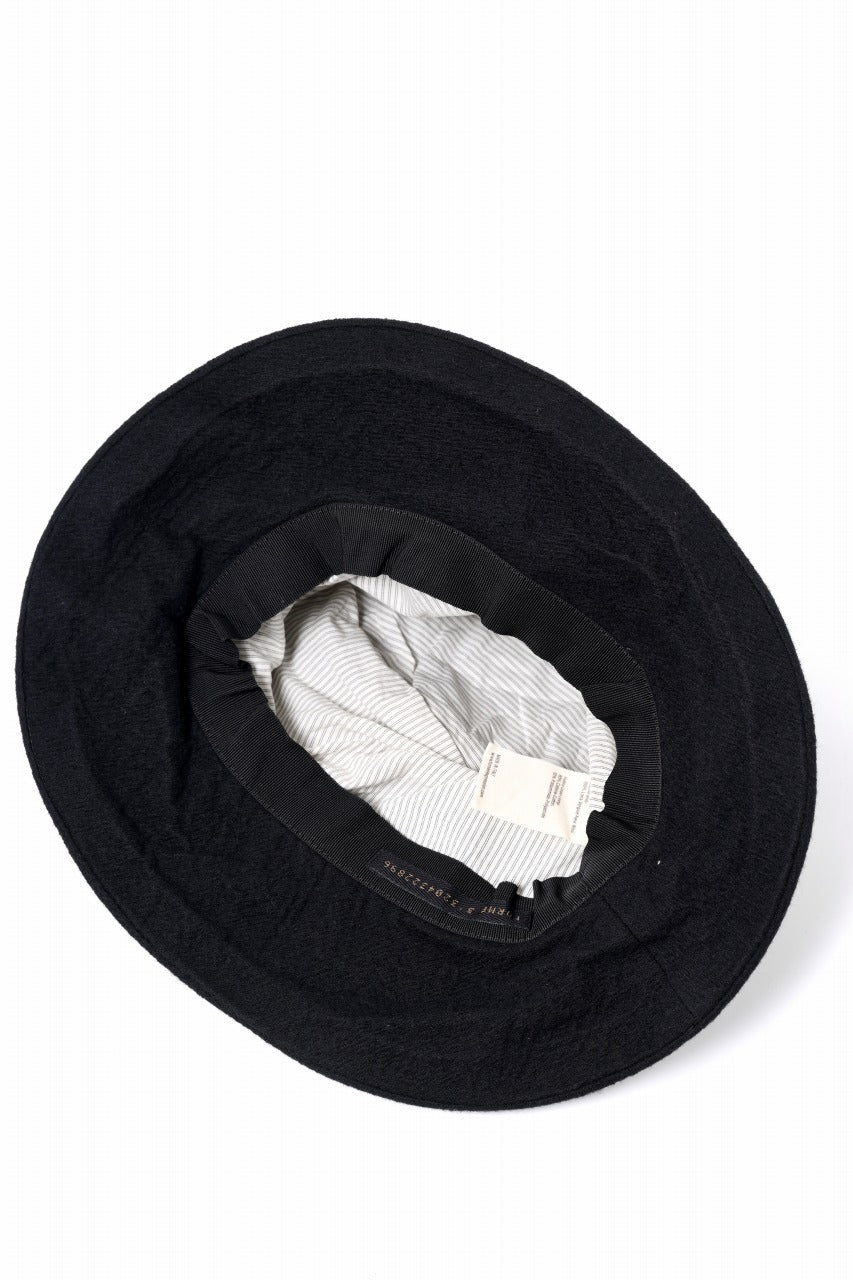 画像をギャラリービューアに読み込む, forme d'expression Fedora Hat (Black)