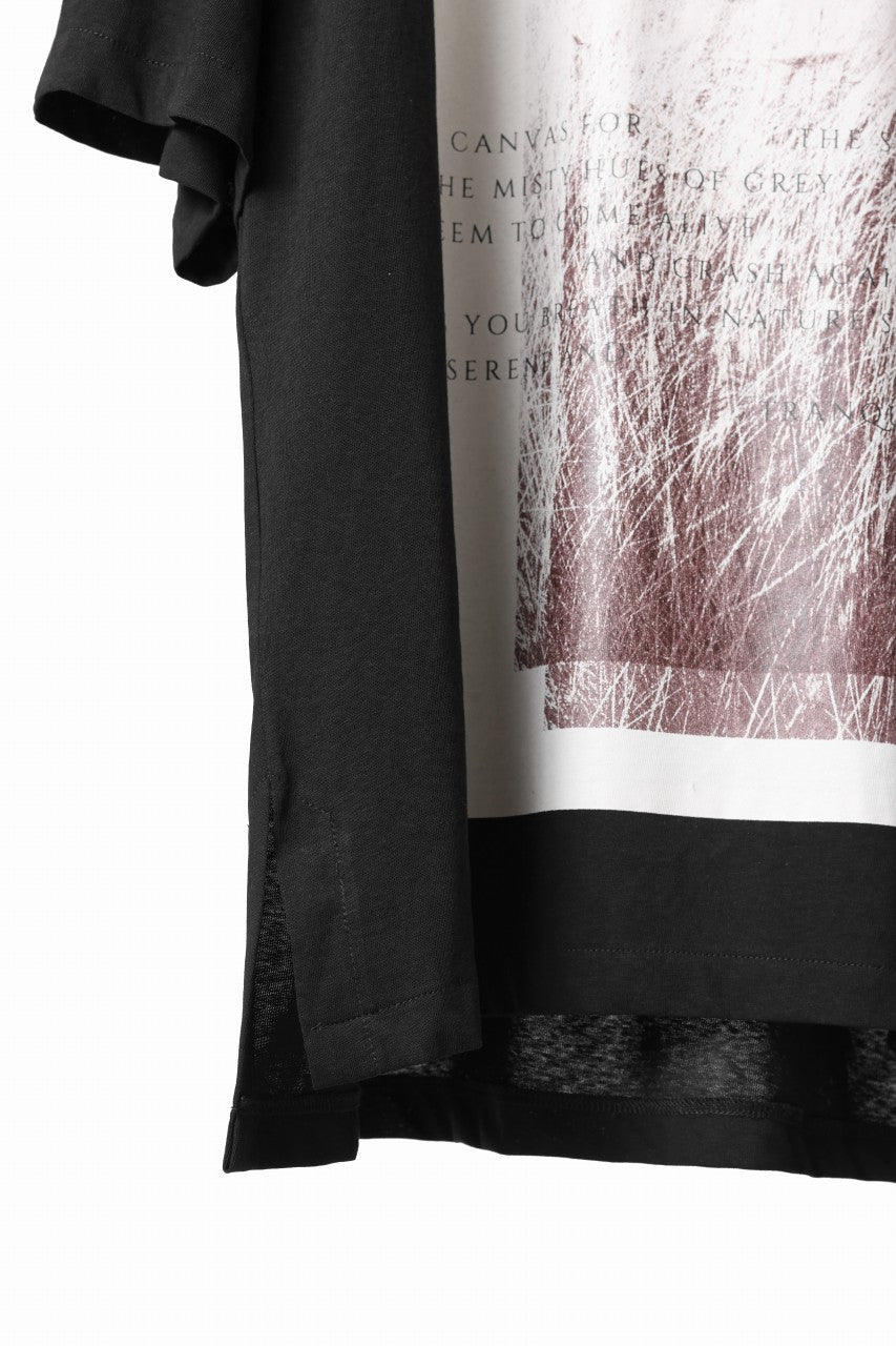 Load image into Gallery viewer, FIRST AID TO THE INJURED "ZAETE" GRAPHIC T-SHIRT (BLACK)