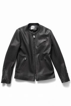 Load image into Gallery viewer, ISAMU KATAYAMA BACKLASH DEERSKIN SINGLE BLOUSON (BLACK)