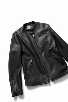 Load image into Gallery viewer, ISAMU KATAYAMA BACKLASH DEERSKIN SINGLE BLOUSON (BLACK)