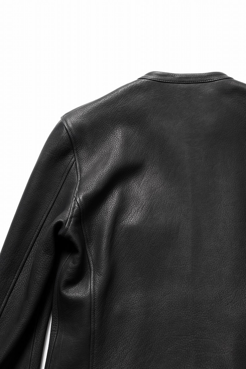 Load image into Gallery viewer, ISAMU KATAYAMA BACKLASH DEERSKIN SINGLE BLOUSON (BLACK)