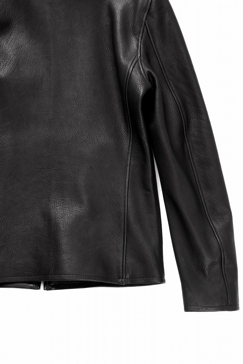 Load image into Gallery viewer, ISAMU KATAYAMA BACKLASH DEERSKIN SINGLE BLOUSON (BLACK)